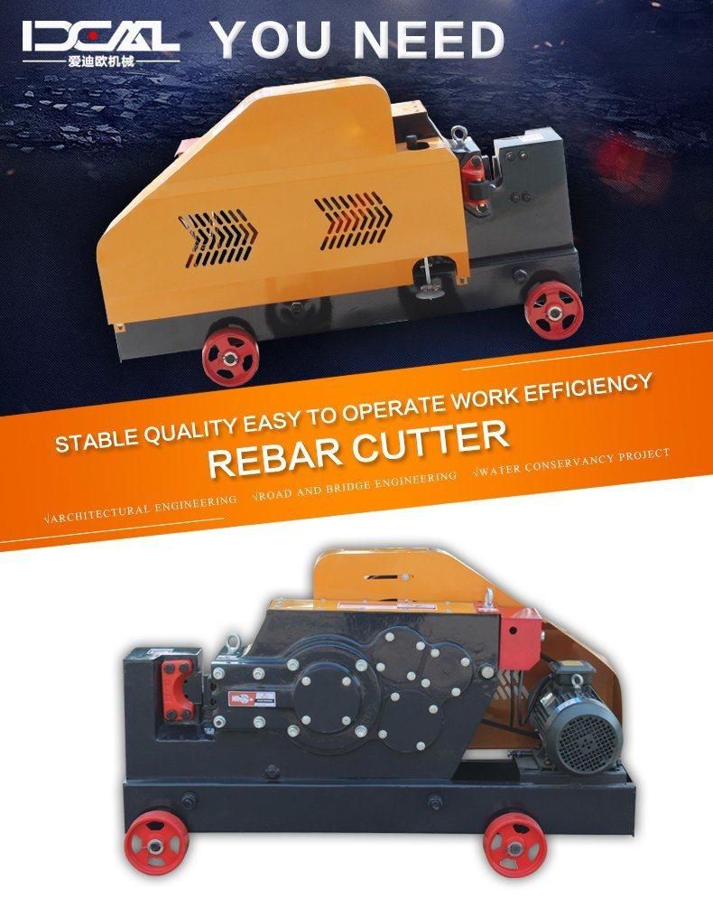 Rebar Cutter Machine Gq40 40mm Reinforced Steel Bar Cutting Machine