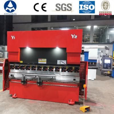 We67K-70t/2500 Hydraulic CNC Iron Sheet Folding Machine Press Brake with Da52s Controller System