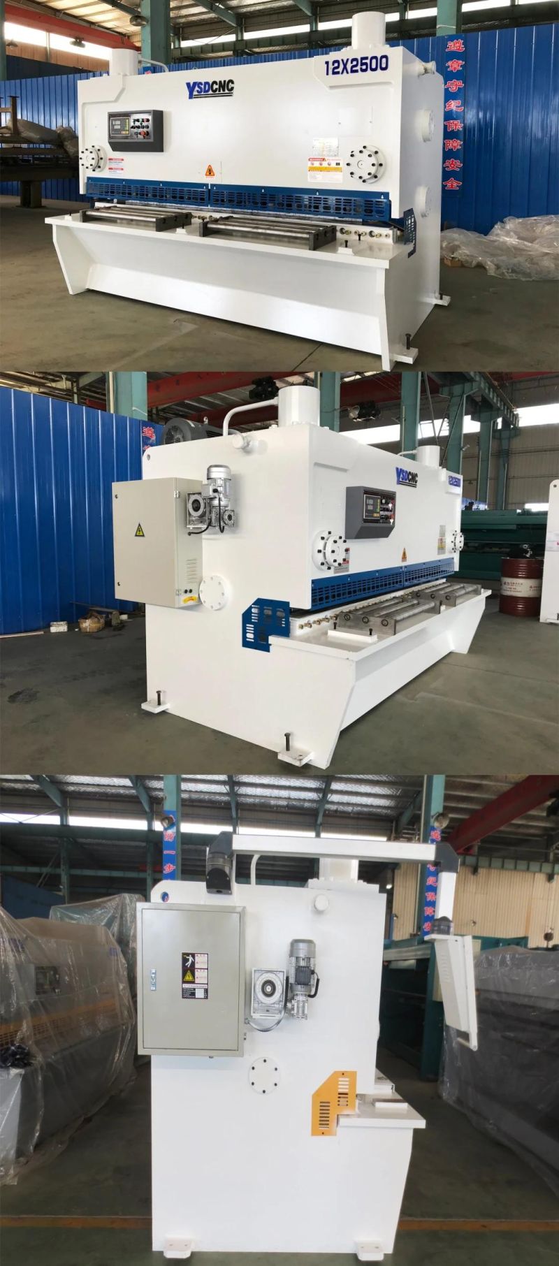 High Linearity Shear Sheet Metal Hydraulic Cutting Machine Price