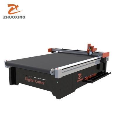 Zhuoxing Factory CNC Cutting Machine Factory Felt Material Flatbed Digital Cutter Stable Performance