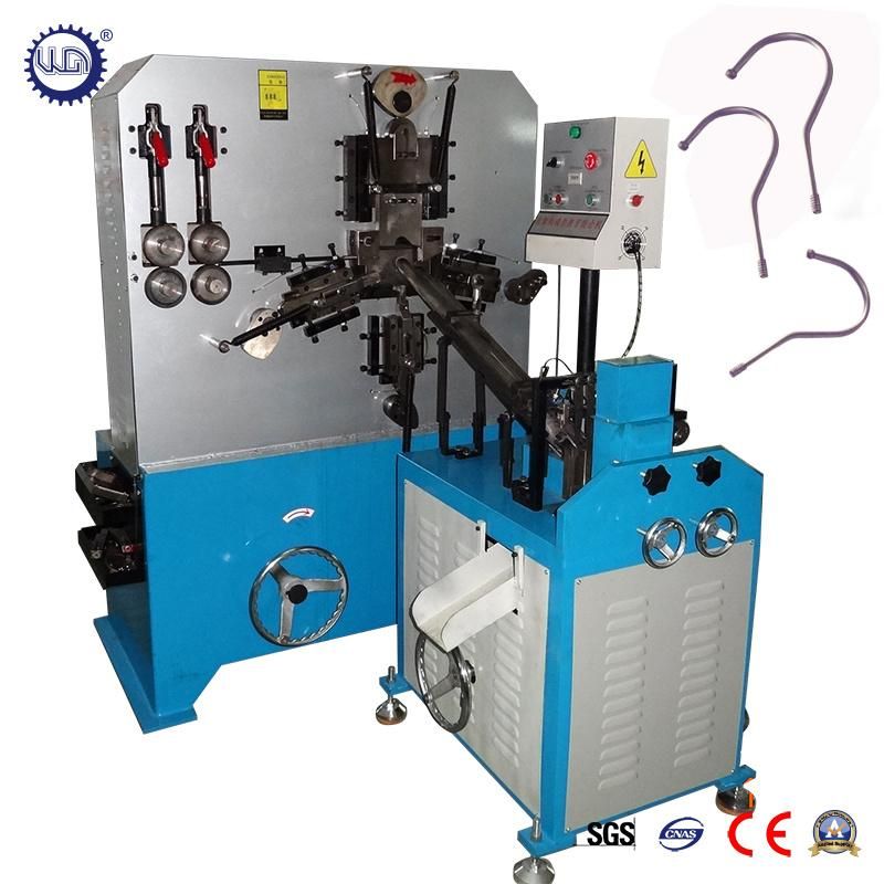 Automatic PLC Metal Screw Eye Hook Making Machine with Threaded