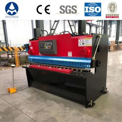 Thick Plate 6mm Hydraulic Automatic CNC Guillotine Sheet Metal Shear