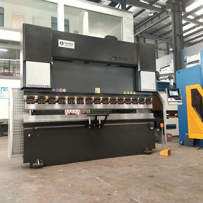 Good Quality 110t/4000 6+1 Axis Plate Bending Machine Hydraulic CNC Press Brake Machine with Delem Da66t Control System