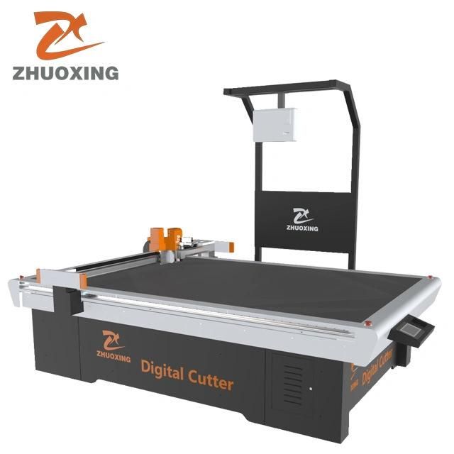 CNC Shoe Bags Cutting Machine for Leather and Auto Feeding