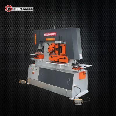 Fully Automatic 90t Hydraulic CNC Shear Ironworker Machine with Stable Performance System