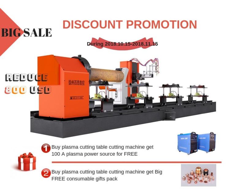 5 Axis CNC Pipe Plasma Cutting & Beveling Machine