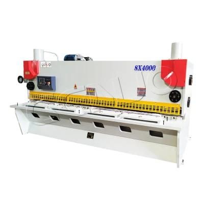 E21s Control System Hydraulic CNC Guillotine Shearing Machine