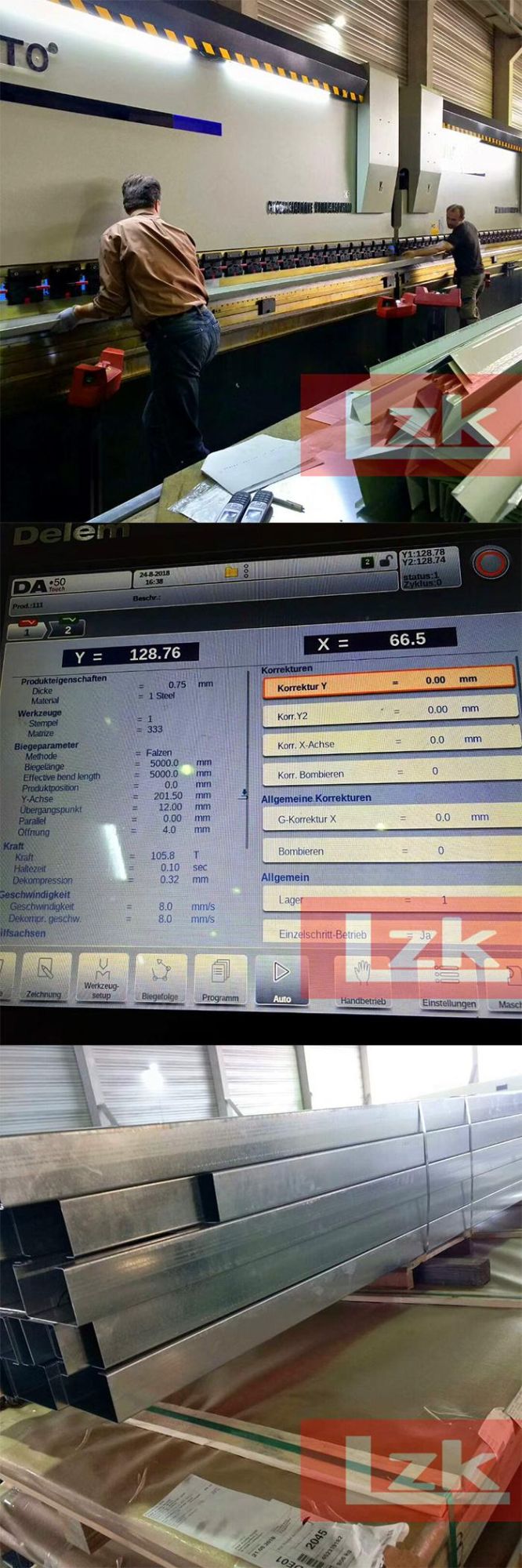 Sheet Bending Machine Reasonable Price From Lzk