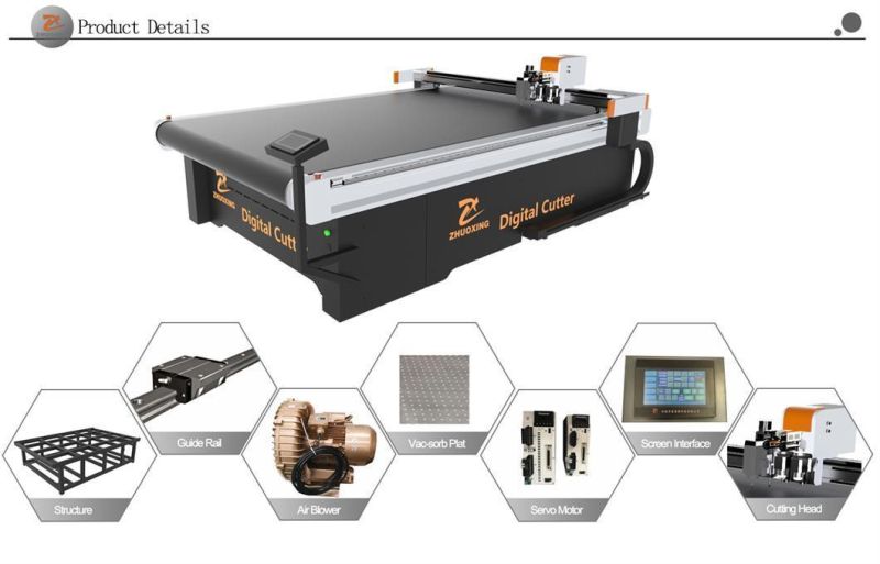 Cheap Price CNC Advertising Equipment Oscillating Knife Cutting Machine