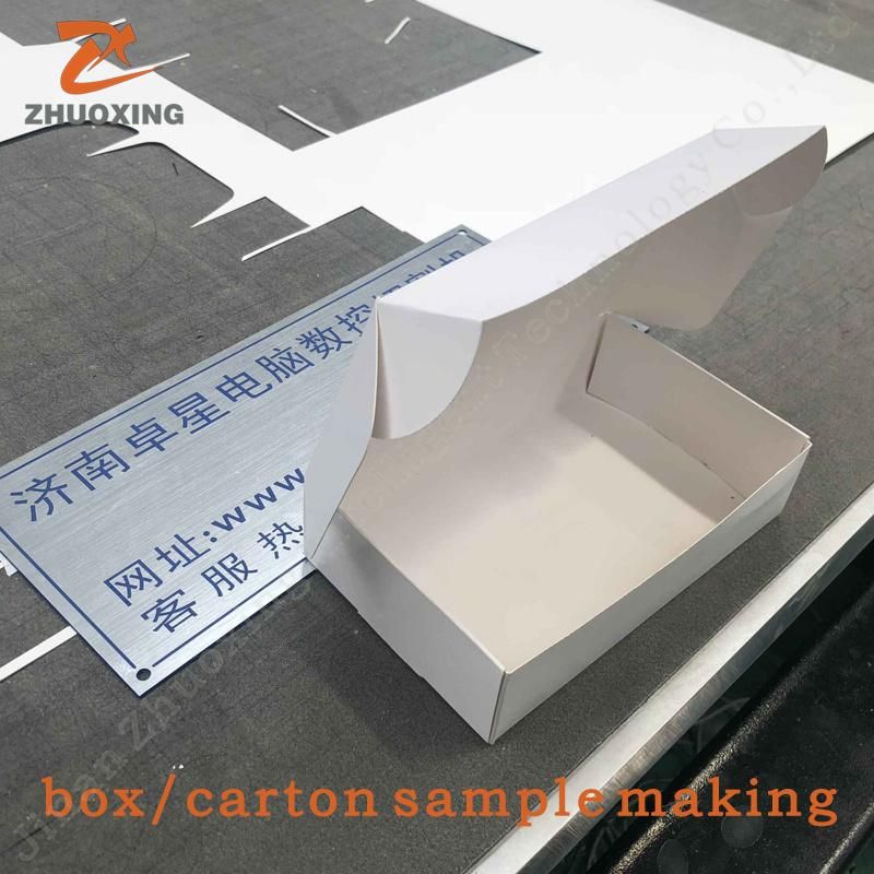 Zhuoxing Corrugated Cardboard CNC Cutter/Paperboard Knife Cutting Machine/Carton Box Maker
