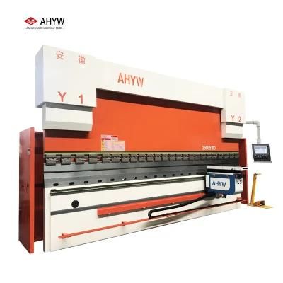 Ywb-250t/5100 CNC Hydraulic Metal Sheet Bending Machine with Follow-up System
