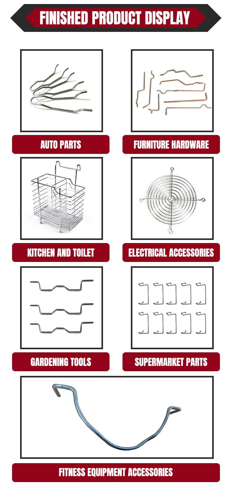 Complex-Shaped 3D Wire Bending Machine