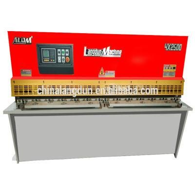 Hot Sale CNC Cutting Machine with Dac310 Controller QC12K-4X2500, Plate Cutting Machine, Shearing Machine