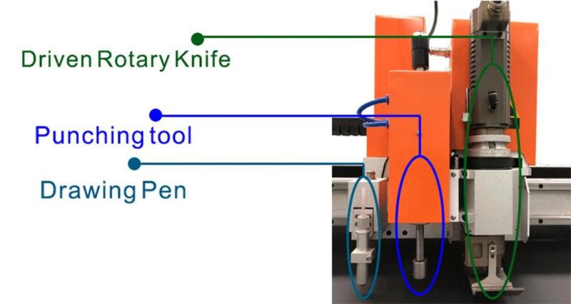 Multilayer Dress Shirt Cutting Machine Oscillating Knife Cutter