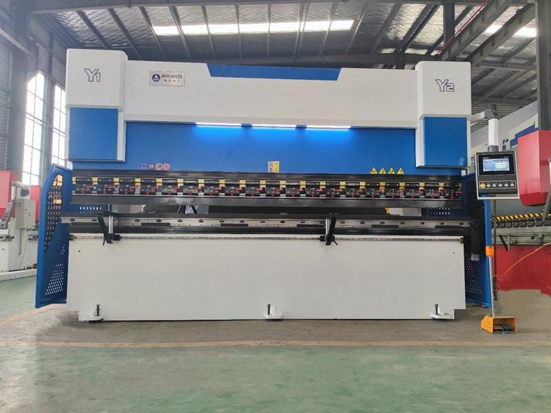 China Factory 3+1 Axis We67K-70t/2500 CNC Hydraulic Press Brake