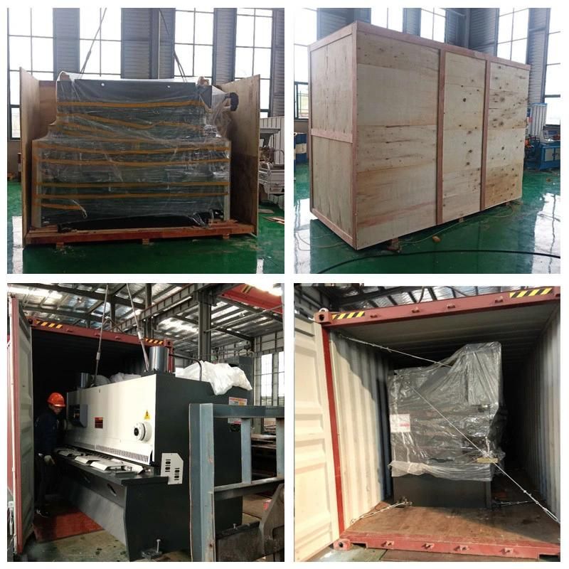 QC11K-16X3200 CNC Guillotine Shear, CNC Hydraulic Shearing Machine, Guillotine Shear
