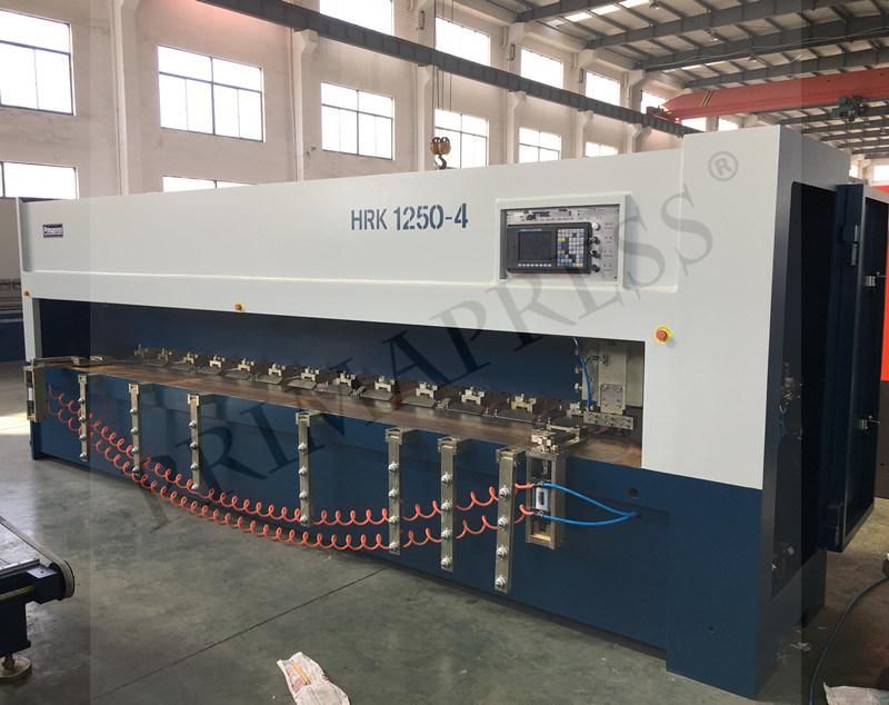 China Best CNC 4 Meters Stainless Steel V Groover Machine 4m