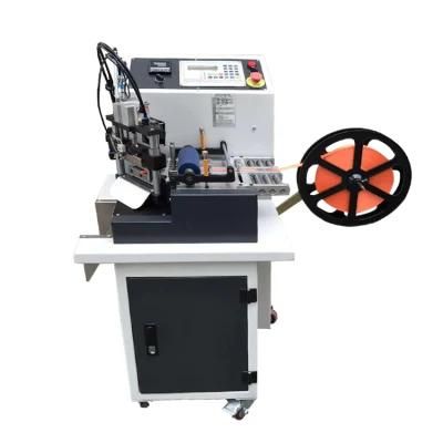 Zcut-610 Automatic Bevel Ribbon Tape Cutting Machine