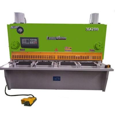 Europe Standard Stainless Steel Metal Sheet Guillotine CNC Shearing Machine