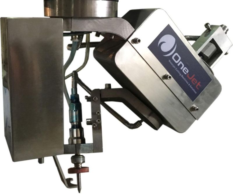 5X-3D Waterjet Cutting Head with Heigh Detecting Sensor Marble Cutting Slab Cutting