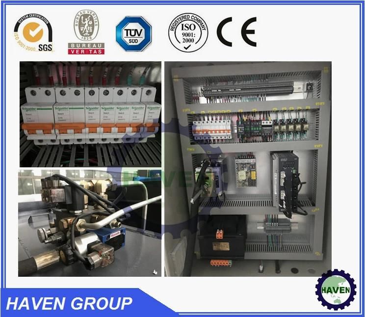 WC67K 160/3200mm electrohydrualic servo CNC press brake