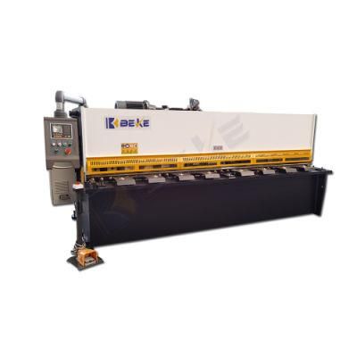 Beke QC12K-6*2500 E21s System Hydraulic Carbon Steel Plate Cutting Machine for Sale