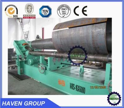 W11S-10X4000 Universal Top Roller Steel Plate Bending and Rolling Machine