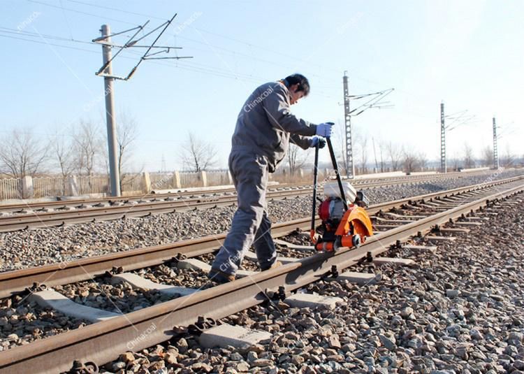 Internal Combustion Rail Cutting Machine Saw Tracks Railway Cutting