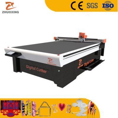 Automatic CNC Knifecutting Machine for Acrylic PVC Sheet Sticker Kt Board with Milling and Oscillating Knife