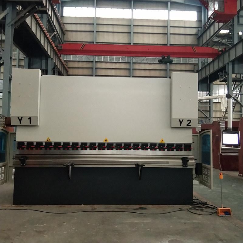 Delem Da58t 4+1 Axis CNC Press Brake Hydraulic Plate Bending Machine with Y1 Y2 X R Axis