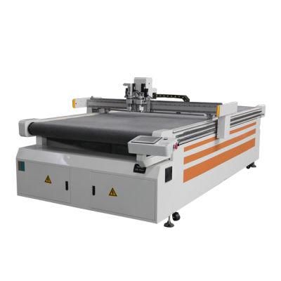 Hot Sale Belt Cutting Machine with Oscillating Knife for Leather