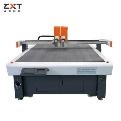 CNC Knife Acoustic Panel Flatbed Cutter Machine Digital Cutting Plotter