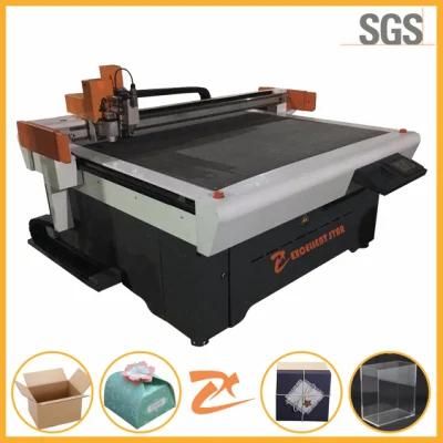 CNC Oscillating Knife Carton Box Cutting Machine 1214