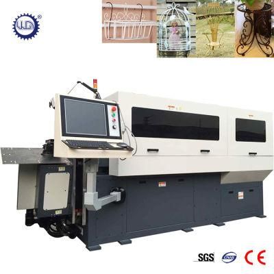 10 Axes Automatic CNC 3D Wire Bracket Hook Bending Machine