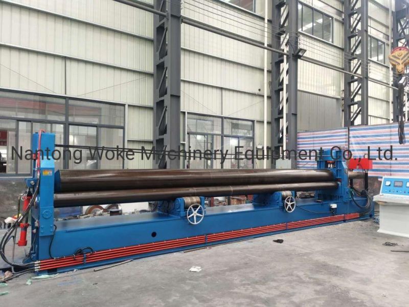 Hydraulic 3 Rolls Plate Rolling Bending Machine for Making Cylinder