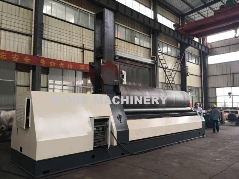 Hydraulic 3 Rolls Plate Rolling Bending Machine for Making Cylinder