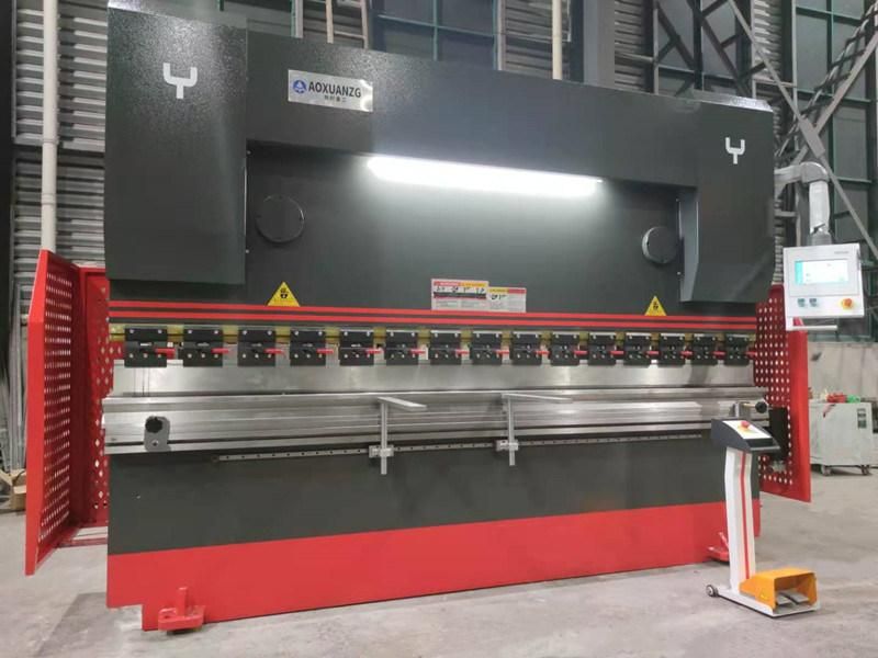 Wc67y/K-80t/4000 CNC Bending Press Brakes Hydraulic Bending Machine with Tp 10s Controller