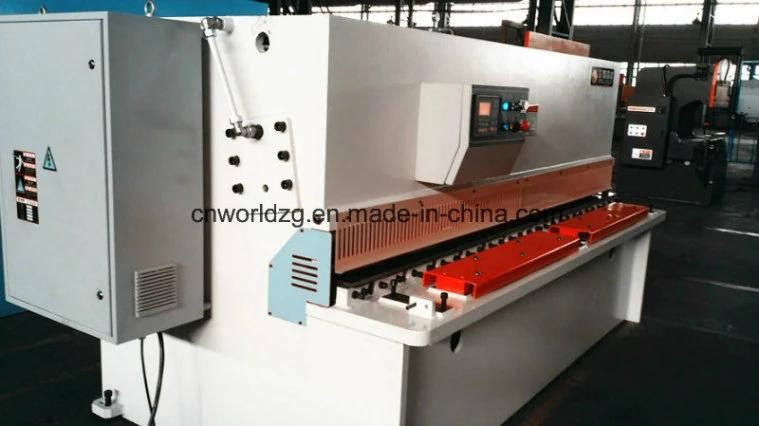 QC12y Hydraulic Plate Cutting Machine with E21s Nc System