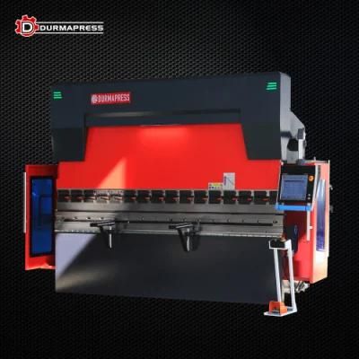 We67K Servo Press Brake Plate Bending Machine CNC Da66t Da53t Da52t 125t 3200mm