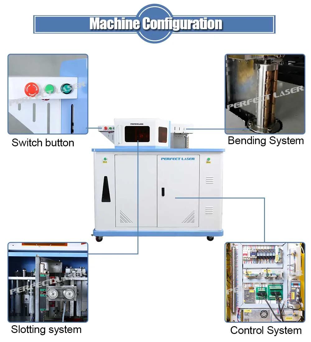 Hot Automatic Aluminum Stainless Steel CNC Channel Letter Bending Machine