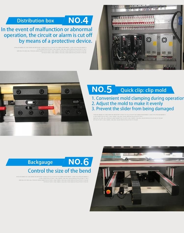 Excellent Performance CNC Electro-Hydraulic Servo Synchronized Press Brake