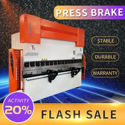 Njwg 400t4000 CNC Hydraulic Stainless Steel Press Brake for Metalworking