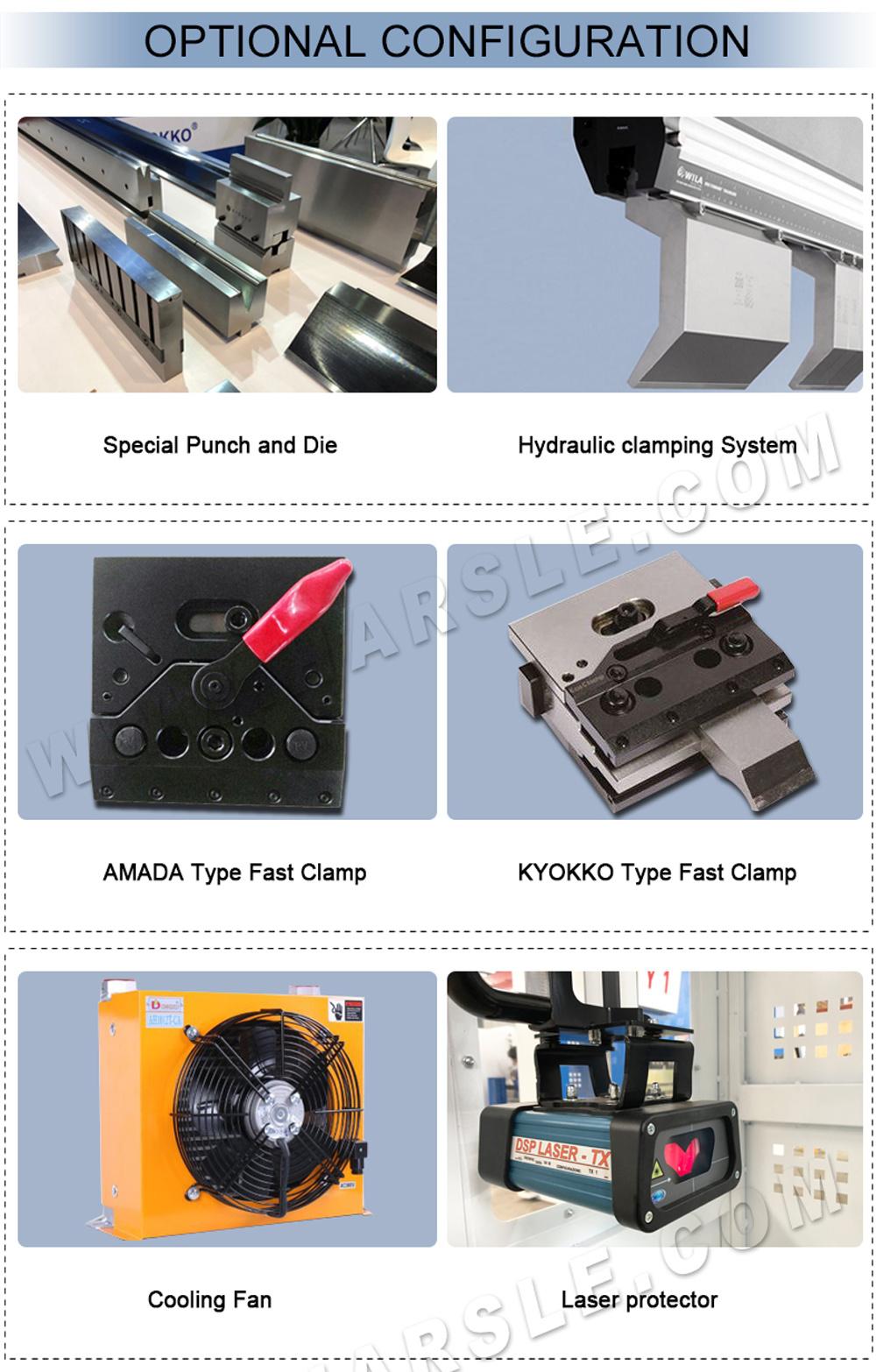 HARSLE Hydraulic Press Brake CNC Hydraulic Press Brake Bending Machine