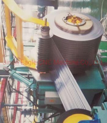 High Speed Stainless Steel Coil Uncoiling Leveling Shearing Stacking Line