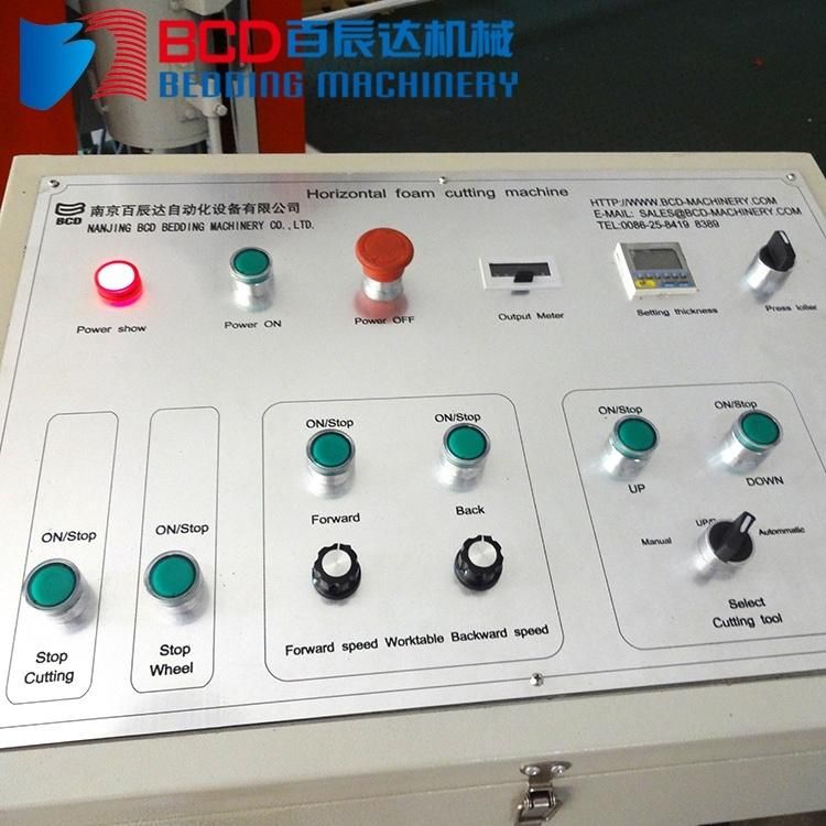 Speed Controller Machine for Horizontal Cutting Foam Blocks