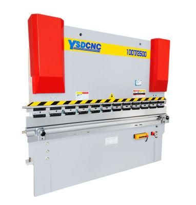 Wc67y 100ton Aluminum Sheet Ysd CNC Automatic Hydraulic Bending Machine