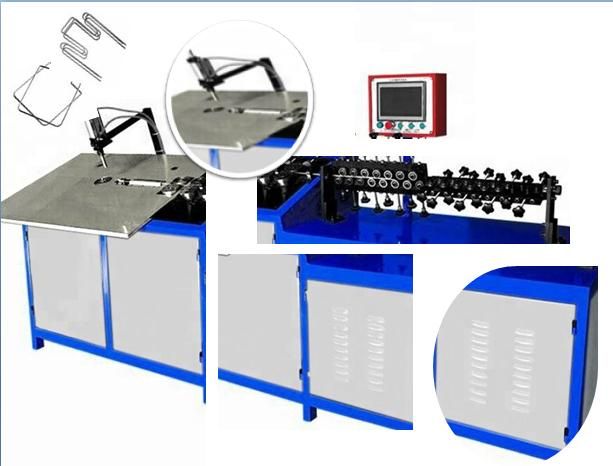 Xinsheng 4-10mm Metal 2D Wire Forming Machine with High Quality Low Price