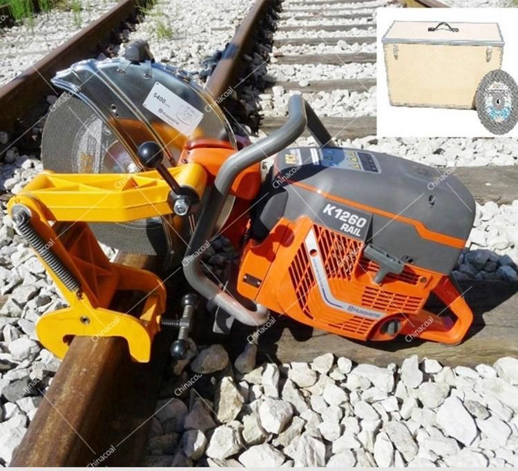 Rail Saw Use in Railway Construction Internal Combustion Abrasive Rail Cutter