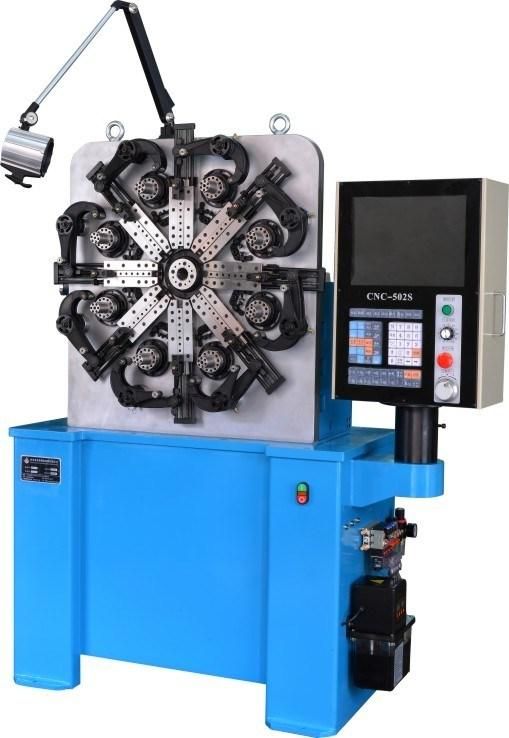 Automatic CNC Metal Wire Extended Hook Spring Forming Machine