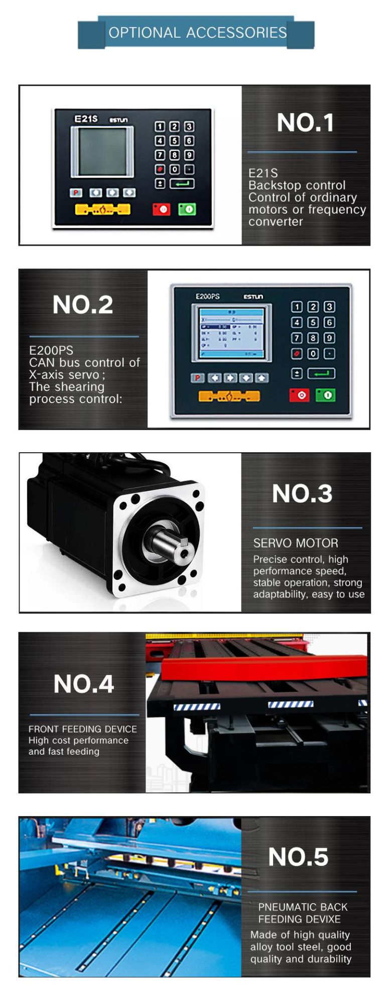 Digital Hydraulic Plate Steel Plate Shearing Machine